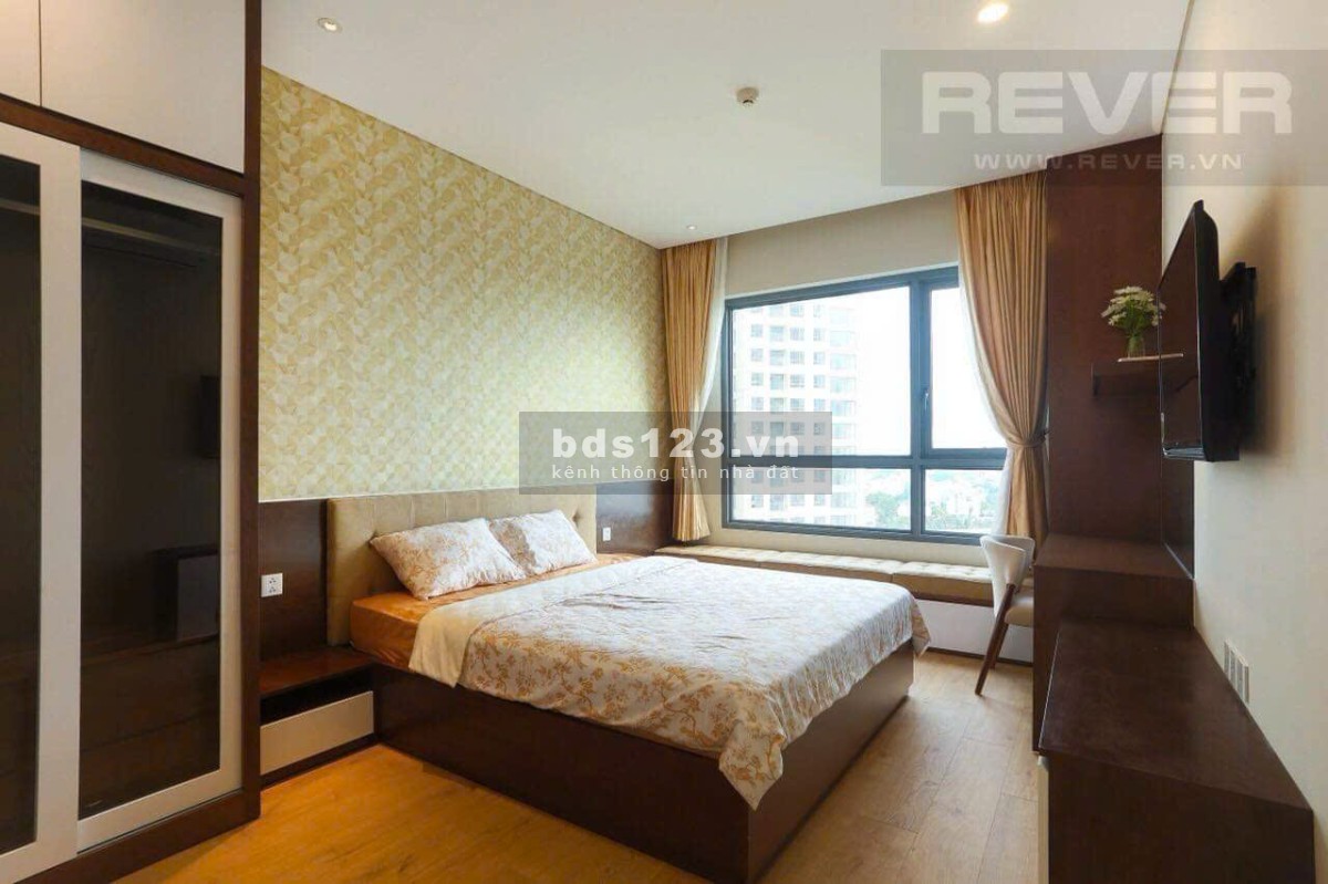 Cho thuê CH 2PN Đảo Kim Cương full nội thất view sông 25tr/tháng
