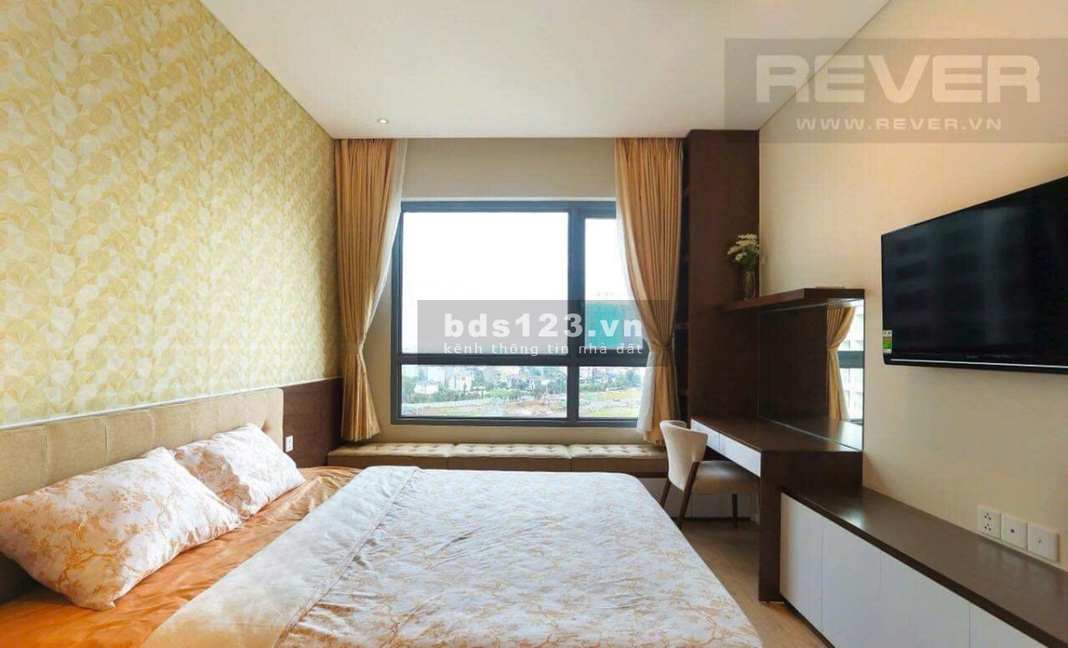 Cho thuê CH 2PN Đảo Kim Cương full nội thất view sông 25tr/tháng