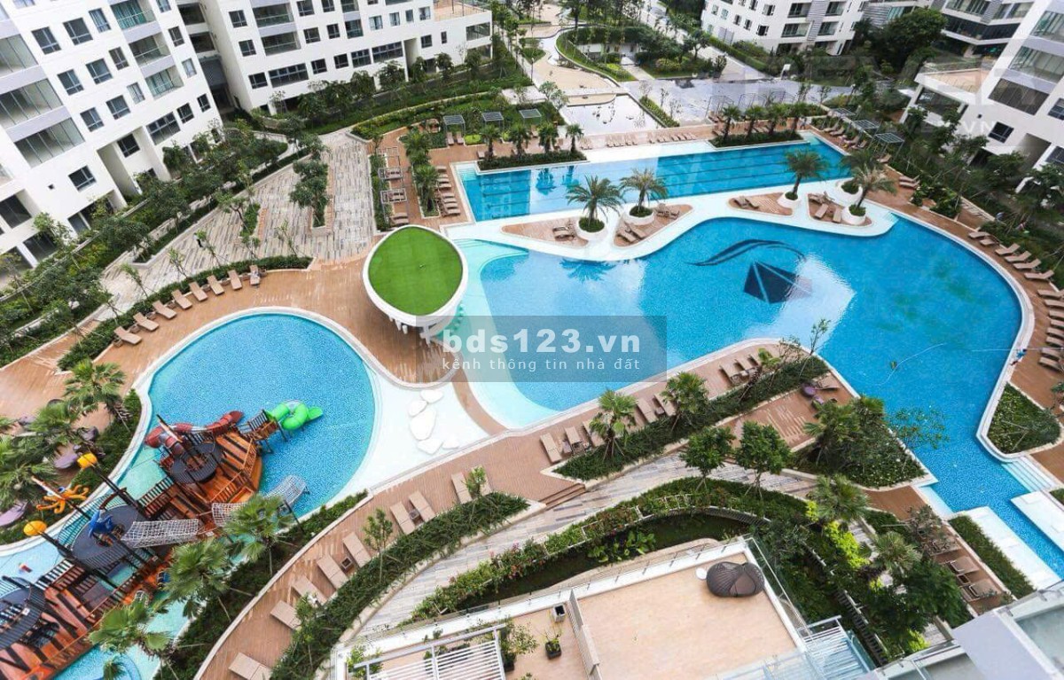 Cho thuê CH 2PN Đảo Kim Cương full nội thất view sông 25tr/tháng