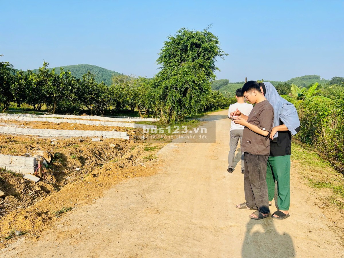 Ngay lúc này còn duy nhất 4 lô F0 tại Đoàn Kết, Yên Thuỷ, Hoà Bình Giá chỉ 175tr/lô.