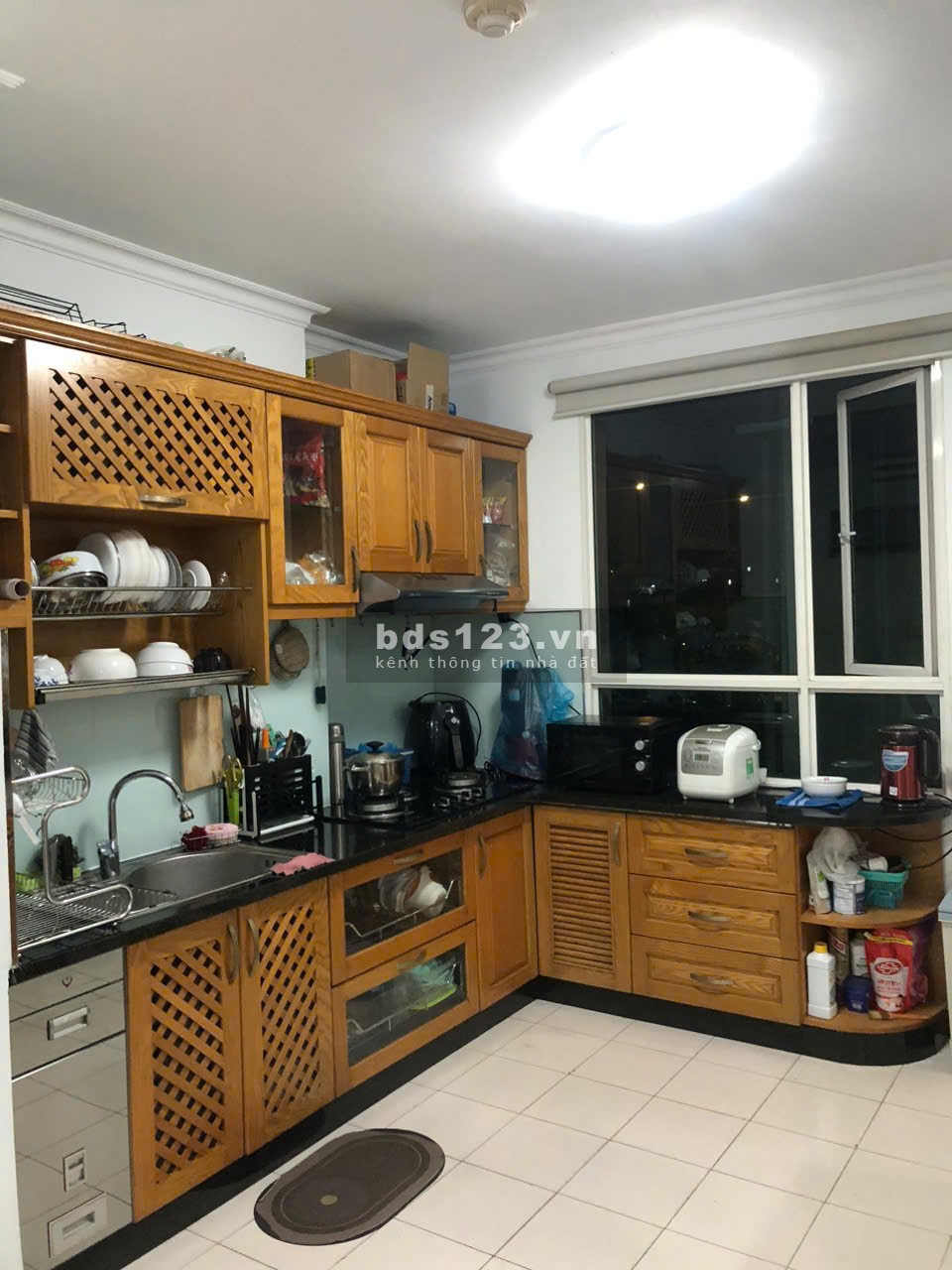 Cần cho thuê căn hộ Phúc Thịnh Quận 5, Dt : 98 m2, 3PN, 2WC, Giá : 13 tr/th