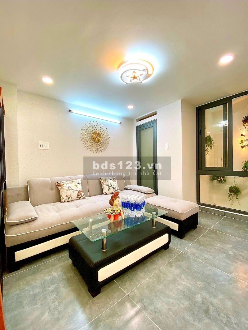 46m2 - 4 tầng full nội thất - Nở hậu - Hẻm 5m - 4.99 tỏi