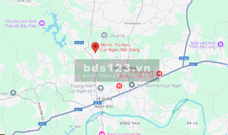 Bán đất SIÊU HIẾM xã Trù Hựu. Thị trấn Chũ.Diên tích 661m2. Giá: 680 triệu. Sổ đỏ
