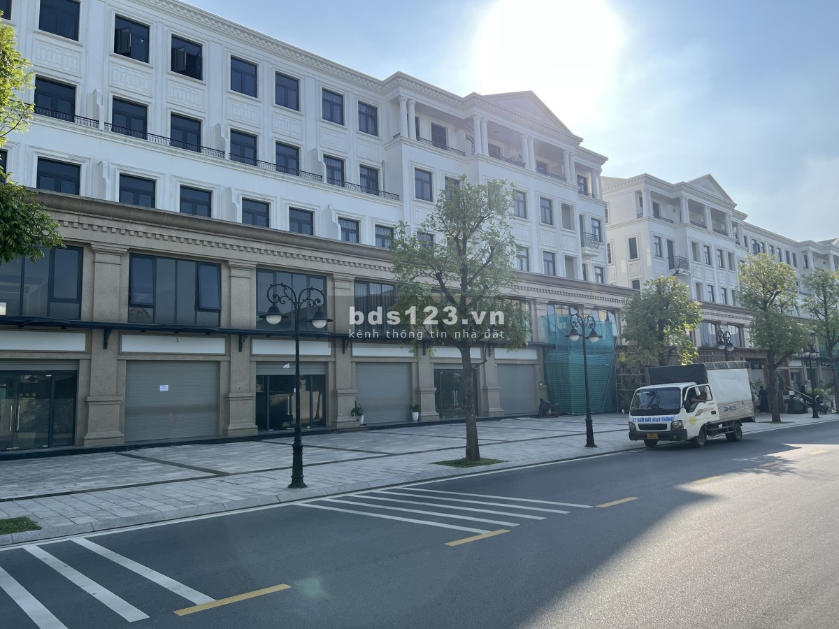 Shophouse TMDV 152m2, thông hai mặt giá 10.8 tỷ Vin 1 Gia Lâm, HN (0985941715)