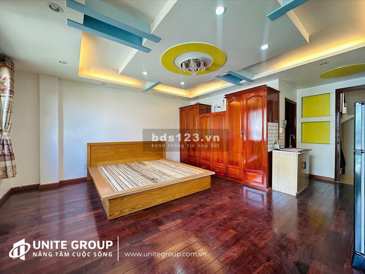 Cho thuê căn hộ studio 35m2 có ban công full nội thất tại KDC Phú Mỹ giá chỉ 5tr5