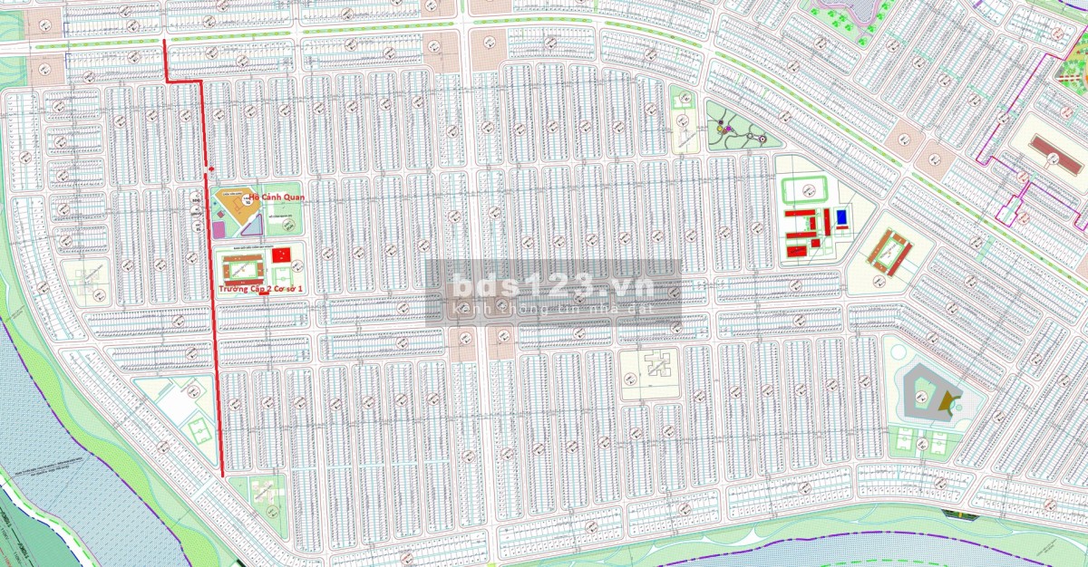 Bán đất đường 7,5m Nam Hòa Xuân - Hòa Quý - Lô 31, block B2 36
