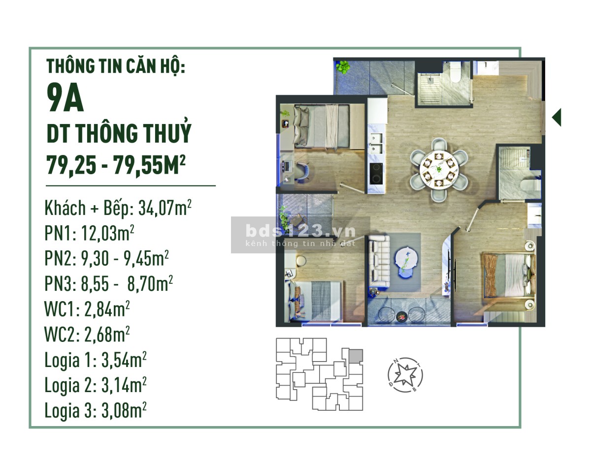 Chỉ từ 357tr ký ngay HĐMB căn 2PN 56m2, 460tr ký HĐMB căn 3PN 78m2 The Fibonan.Hotline: 0968 968 605