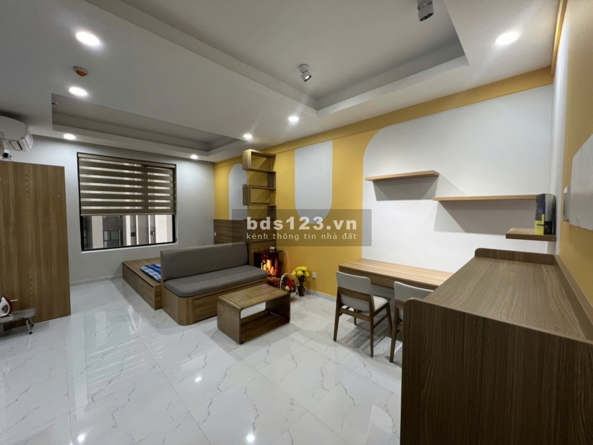 Chủ cần ra hàng căn studio có sẵn nội thất, có sổ hồng sang tay nhanh gọn