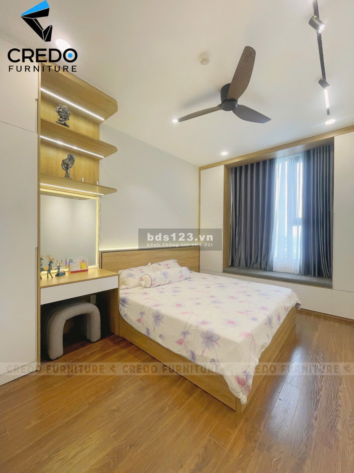 Một căn duy nhất căn góc 2PN view sông mát mẻ full nội thất mới đẹp Jamila Khang Điền