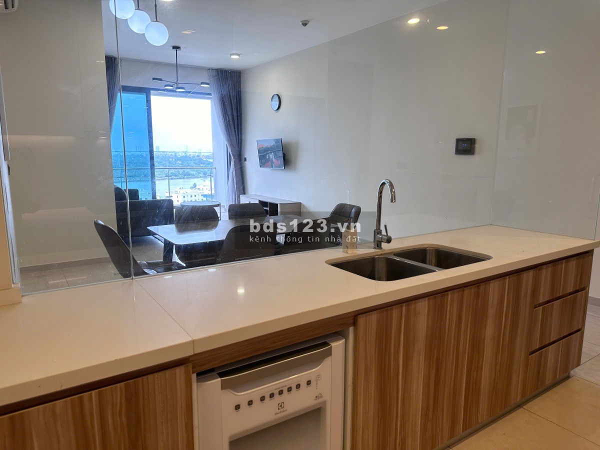 Q2 Thảo Điền 3PN view trực diện sông đầy đủ nội thất giá chỉ 13.499 tỷ