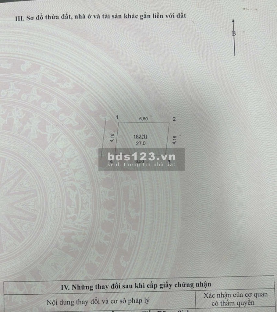Gấp - Cần tiền hạ giá - Bán nhà Lĩnh Nam - Hoàng Mai - 30m - 4,75 tỷ