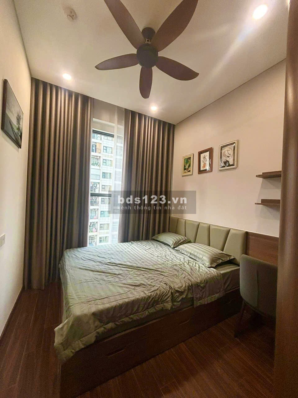 Cho thuê căn hộ 2 phòng ngủ + Nội thất đầy đủ, phân khu Masteri Vinhomes Ocean Park, giá 12tr/tháng