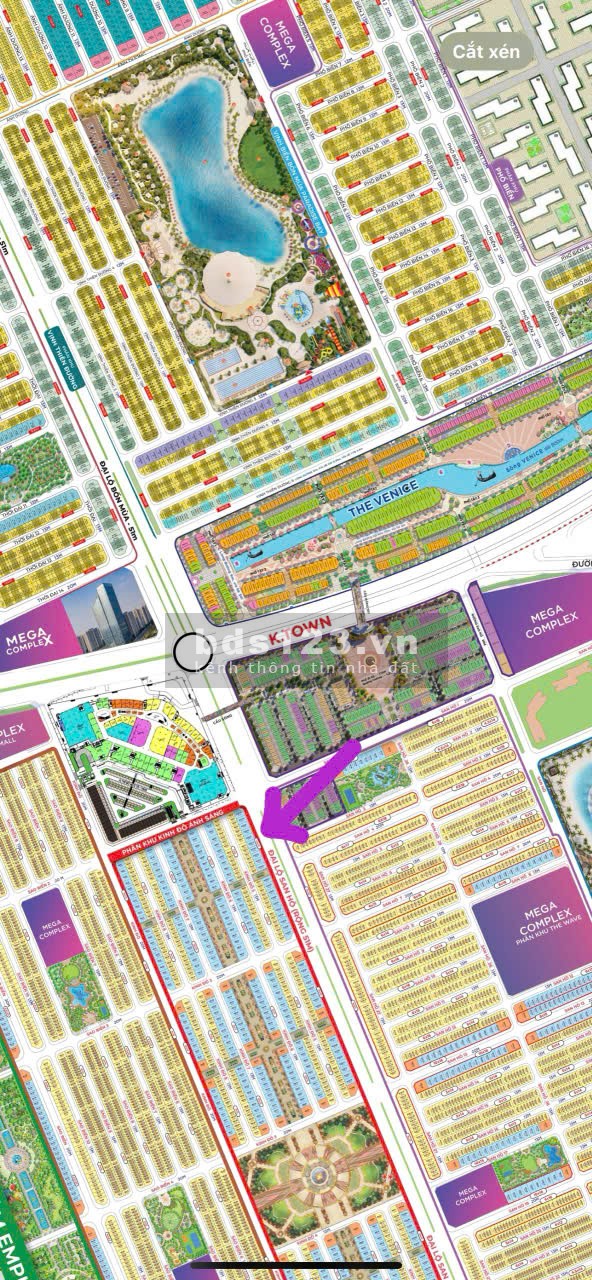 Bán nhanh biệt thự Song Lập- Shop 150m mặt đường chính 10 làn xe Vinhomes Ocean Park 2 giá 30 tỷ