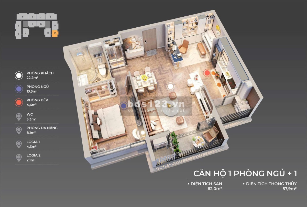 The Sang Residence - căn hộ view biển Mỹ Khê, view sông Hàn - 3tyxxx giá tốt nhất