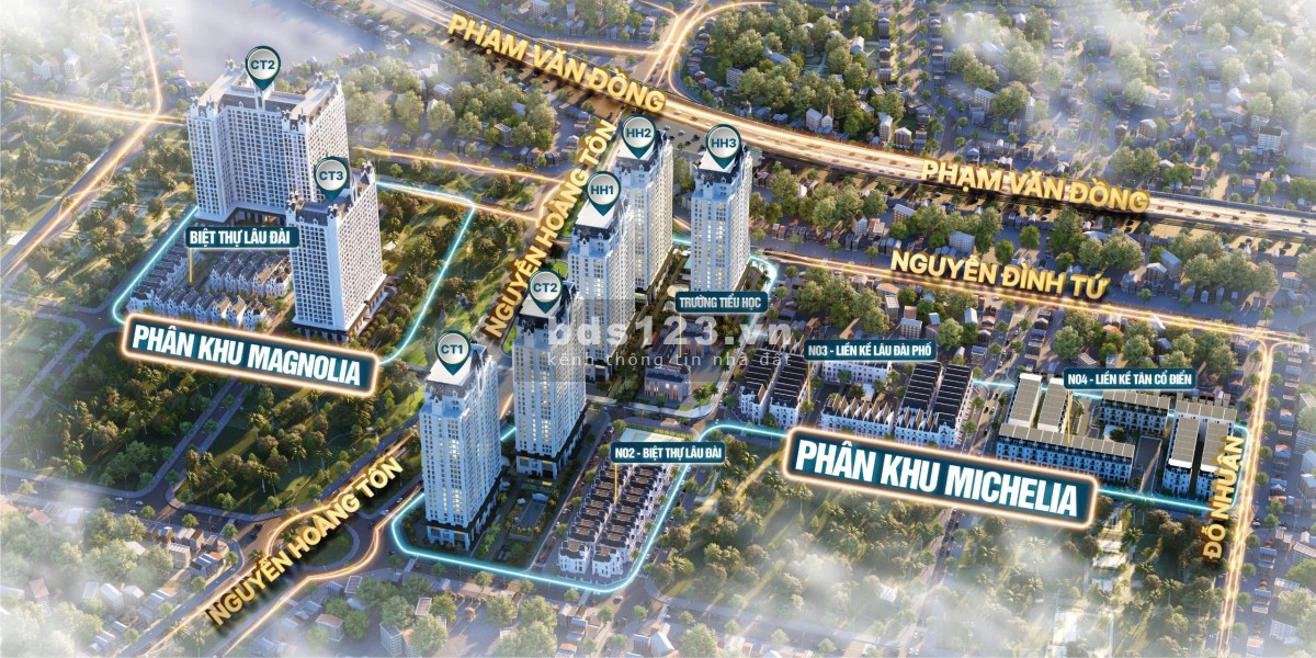 Chính chủ - Cần bán gấp căn LK - shophouse kinh doanh. Dự án JADE SQUARE thuộc KĐT bắc cổ nhuế