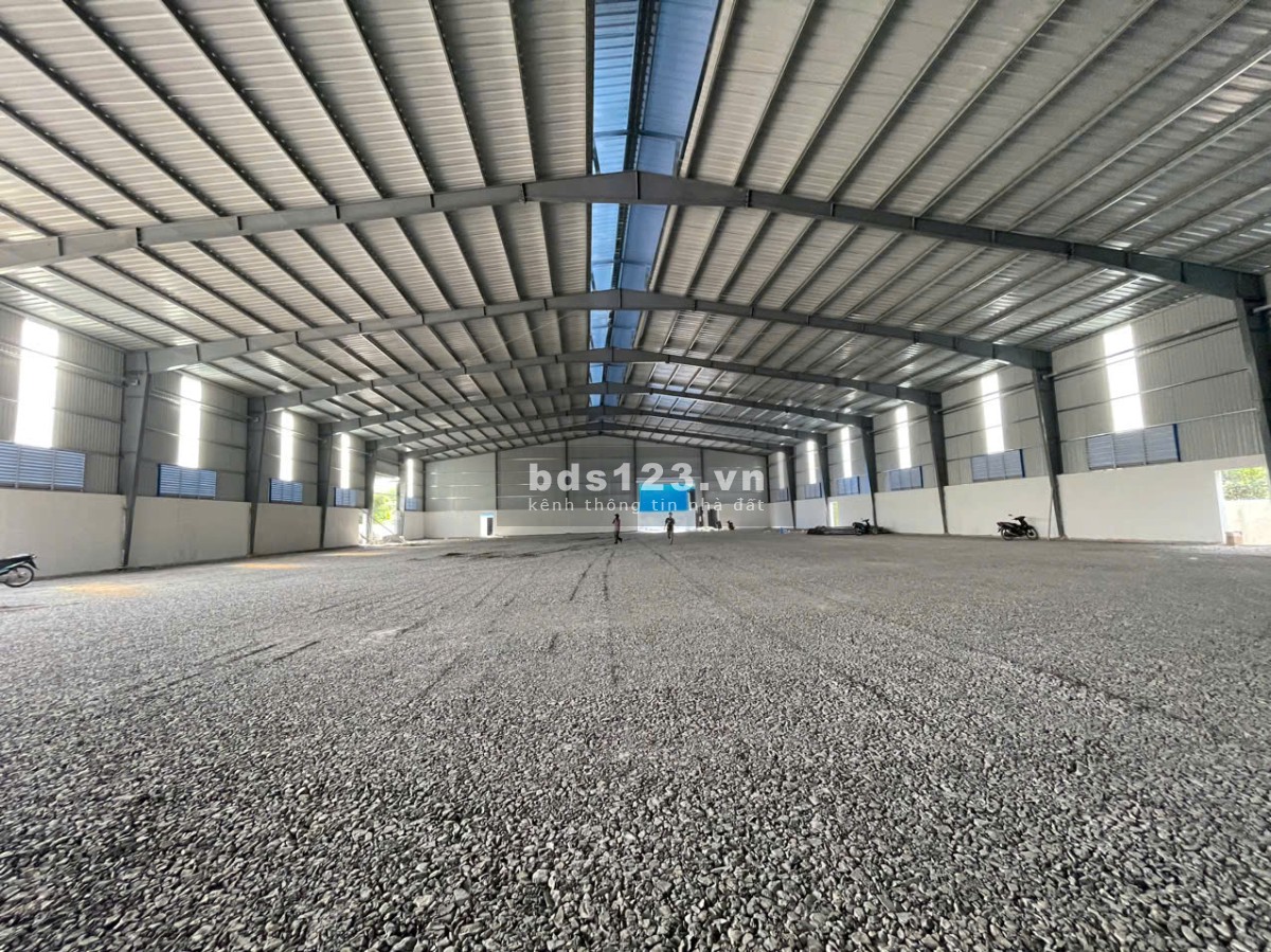 Cho Thuê 11.500m2 Nhà Xưởng Mới 100% Ngoài KCN Tân Uyên Bình Dương
