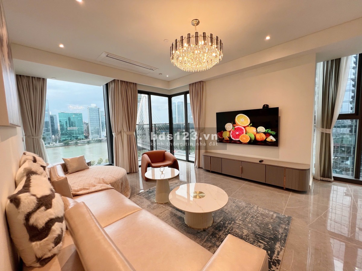 Căn hộ - Metropole Thủ Thiêm Quận 2Cho Thuê 3 Phòng Ngủ nội thất cao cấp, thang máy riêng