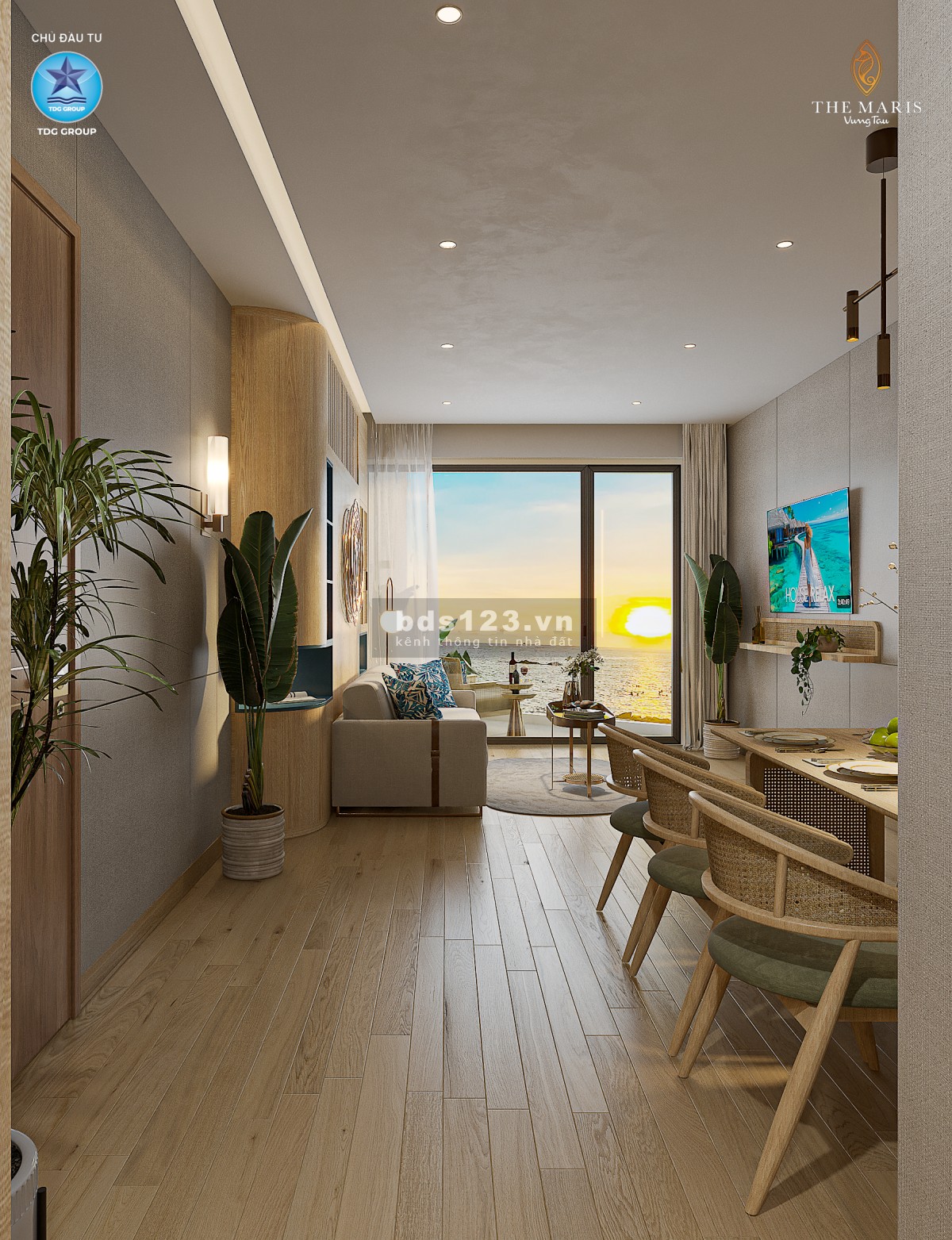 Sở hữu căn hộ condotel view biển tại The Maris Vũng Tàu