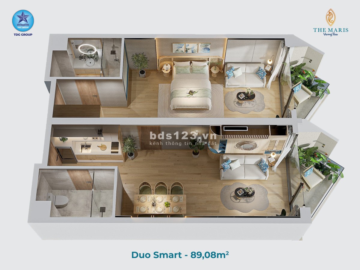 Sở hữu căn hộ condotel view biển tại The Maris Vũng Tàu
