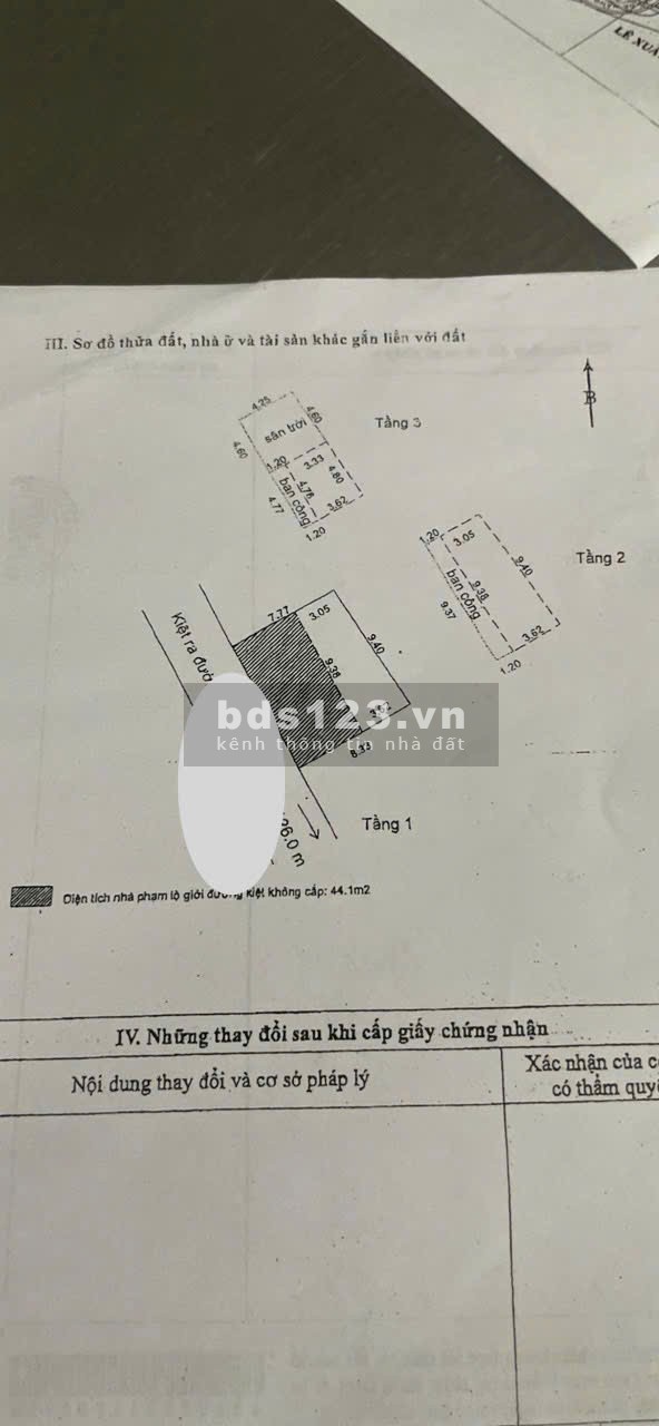 Bán gấp nhà 3 tầng kiệt ô tô nhựa 5m Trần Cao Vân trung tâm Đà Nẵng - 75m2 - 5.3 tỷ thương lượng