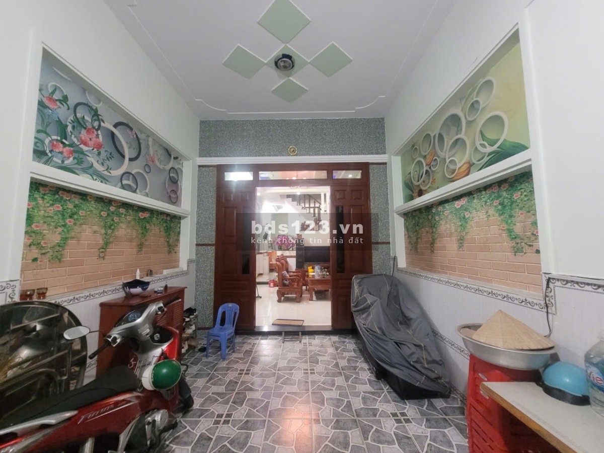 Bán nhà 2 tầng 1 trệt 1 lầu 72m2, 3.43 tỷ đường nhựa 12m,dt743,Nguyễn Thị khắp, tân đông hiệp