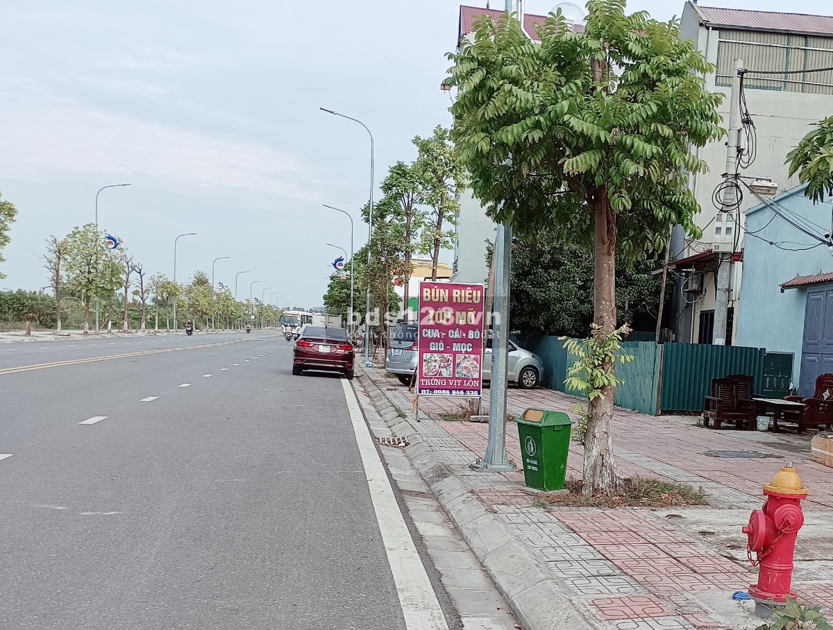 Bán đất mặt đường, giá rẻ đầu tư, ô tô 16 chỗ vào DT 55 m2, 6 tỷ xíu, Thạch Bàn Long Biên