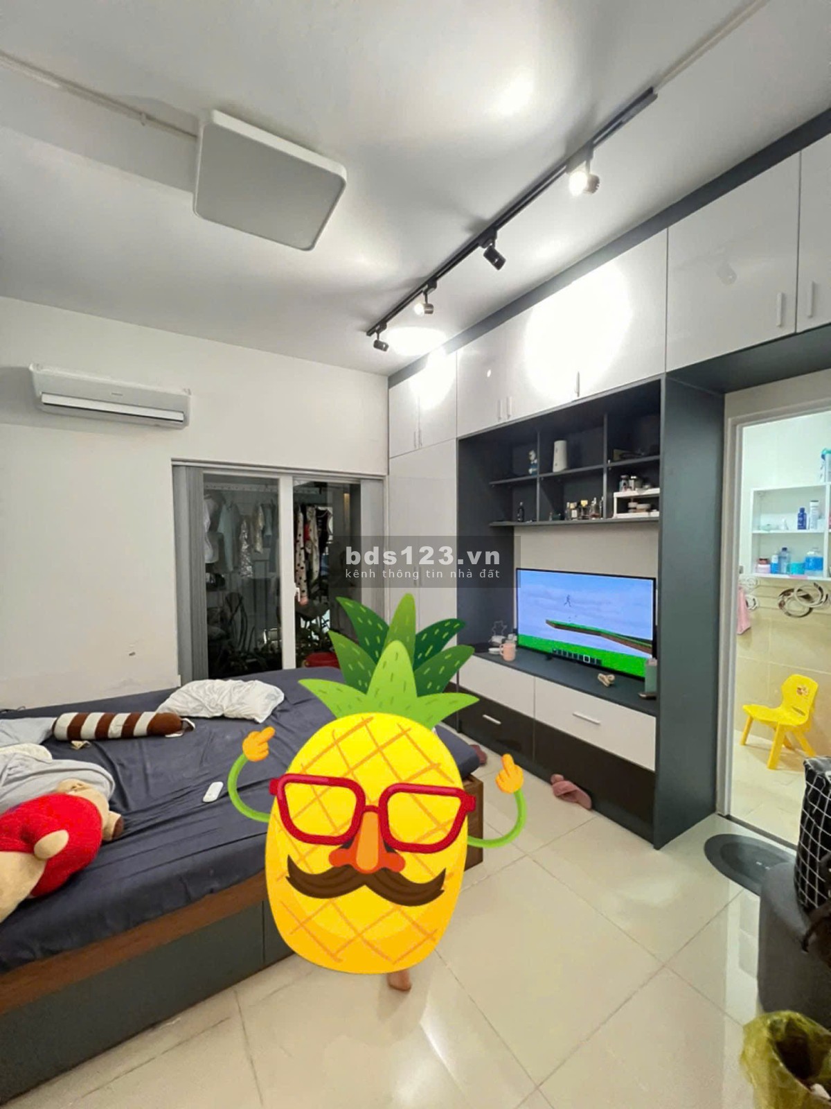 Chung cư Bàu Cát 2, quận Tân Bình, 84m2, 2PN, 2WC, NT, 13tr/tháng.