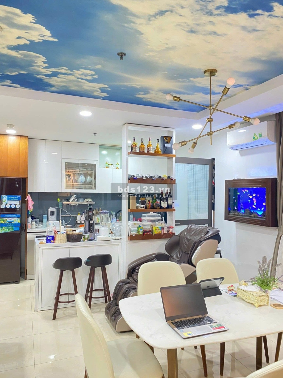 Chung cư Ruby Garden, Nguyễn Sỹ Sách, P15, Tân Bình, 98m2, 2PN, Nội Thất, 12tr/tháng.