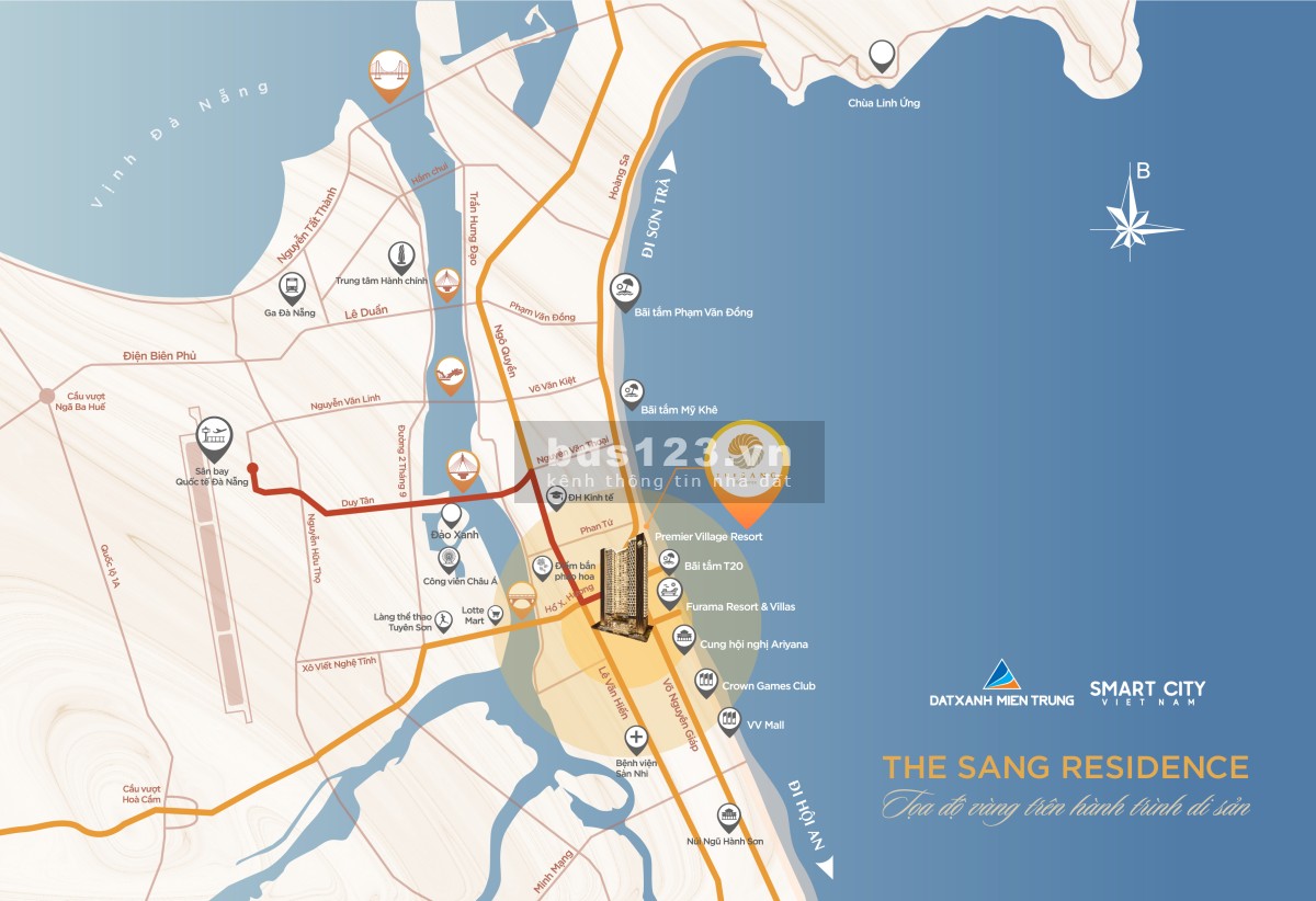 The Sang Residence - Căn hộ cao cấp nghỉ dưỡng tại Đà nẵng - Giỏ hàng mới giá hấp dẫn
