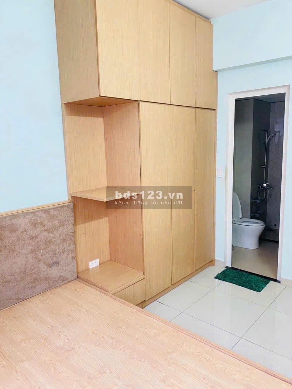 Cho thuê Chung cư An Dương Vương, P8, Quận5: 76m2, 2p ngủ NT 9tr5