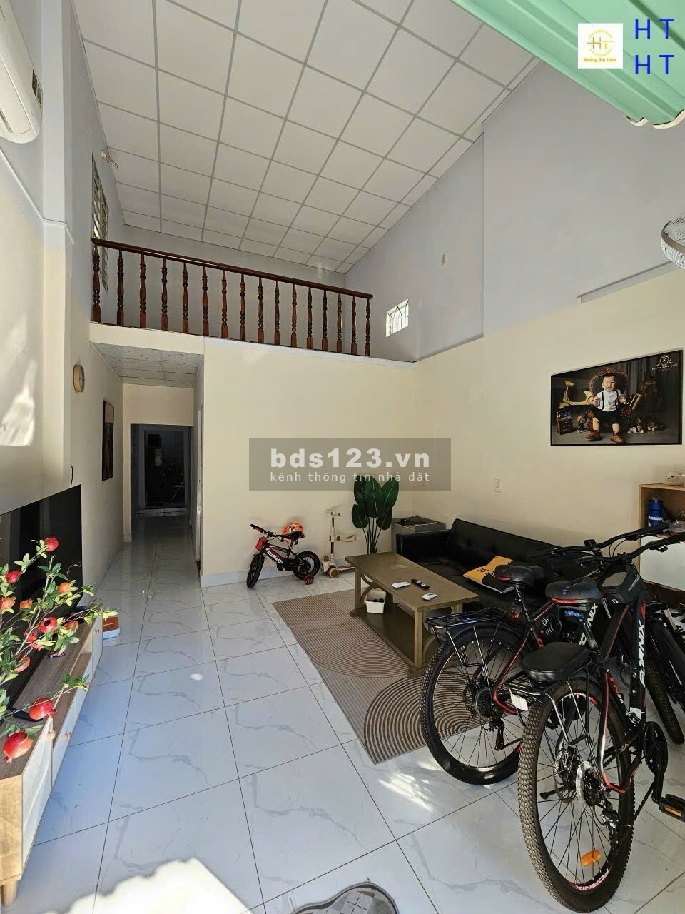 Bán nhà 1 trệt 1 lửng 68m2 (5x13.6), 2.15 tỷ, Nguyễn Thị Minh Khai, Chiêu Liêu, Tân Đông Hiệp, Dĩ An