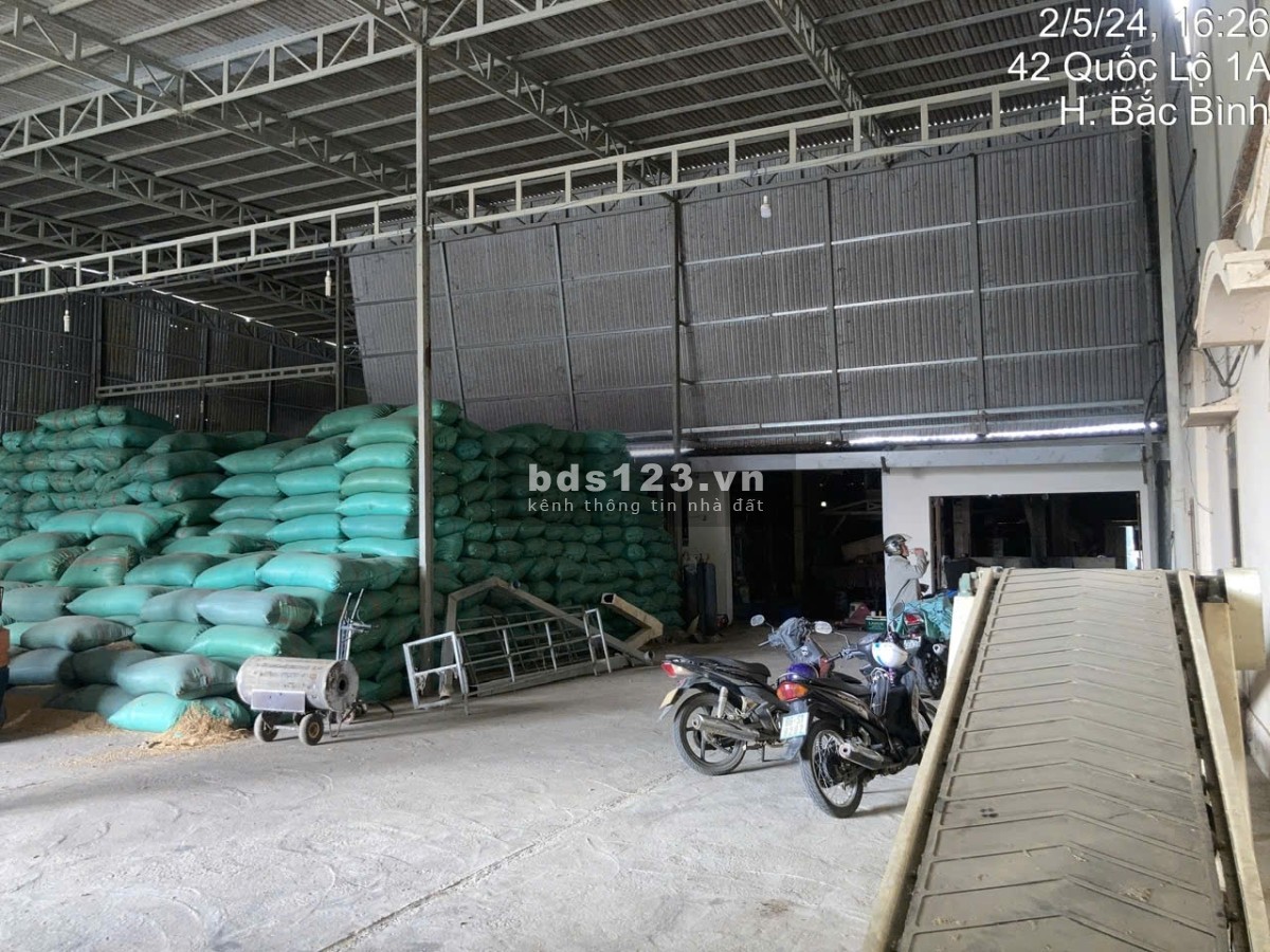 Chính chủ cho thuê kho xưởng mặt tiền Quốc lộ 1A Phan Rí Thành, Bắc Bình, Bình Thuận