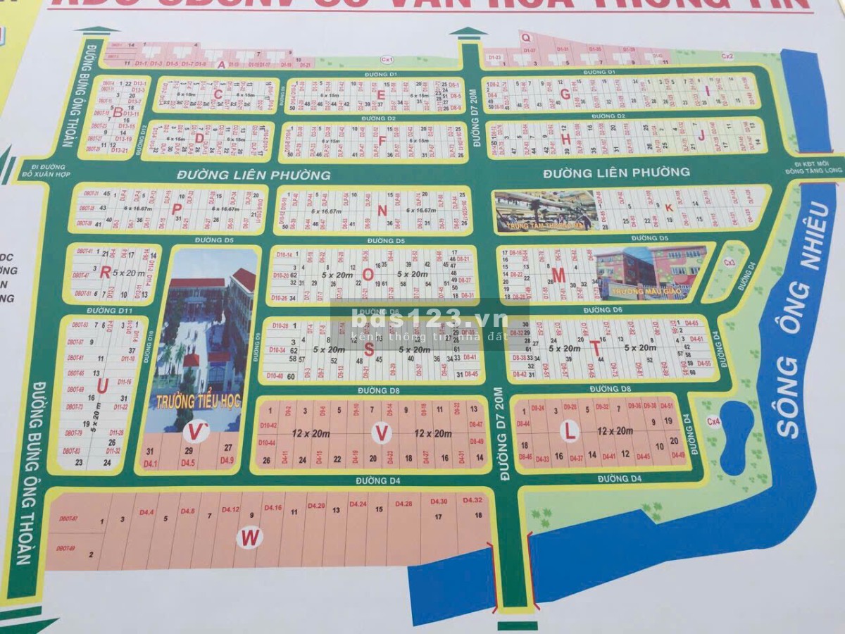 Bán lô đất 90m2, Dự án Sở Văn Hóa Thông Tin, giá chỉ 68tr/m2, ngang 6m