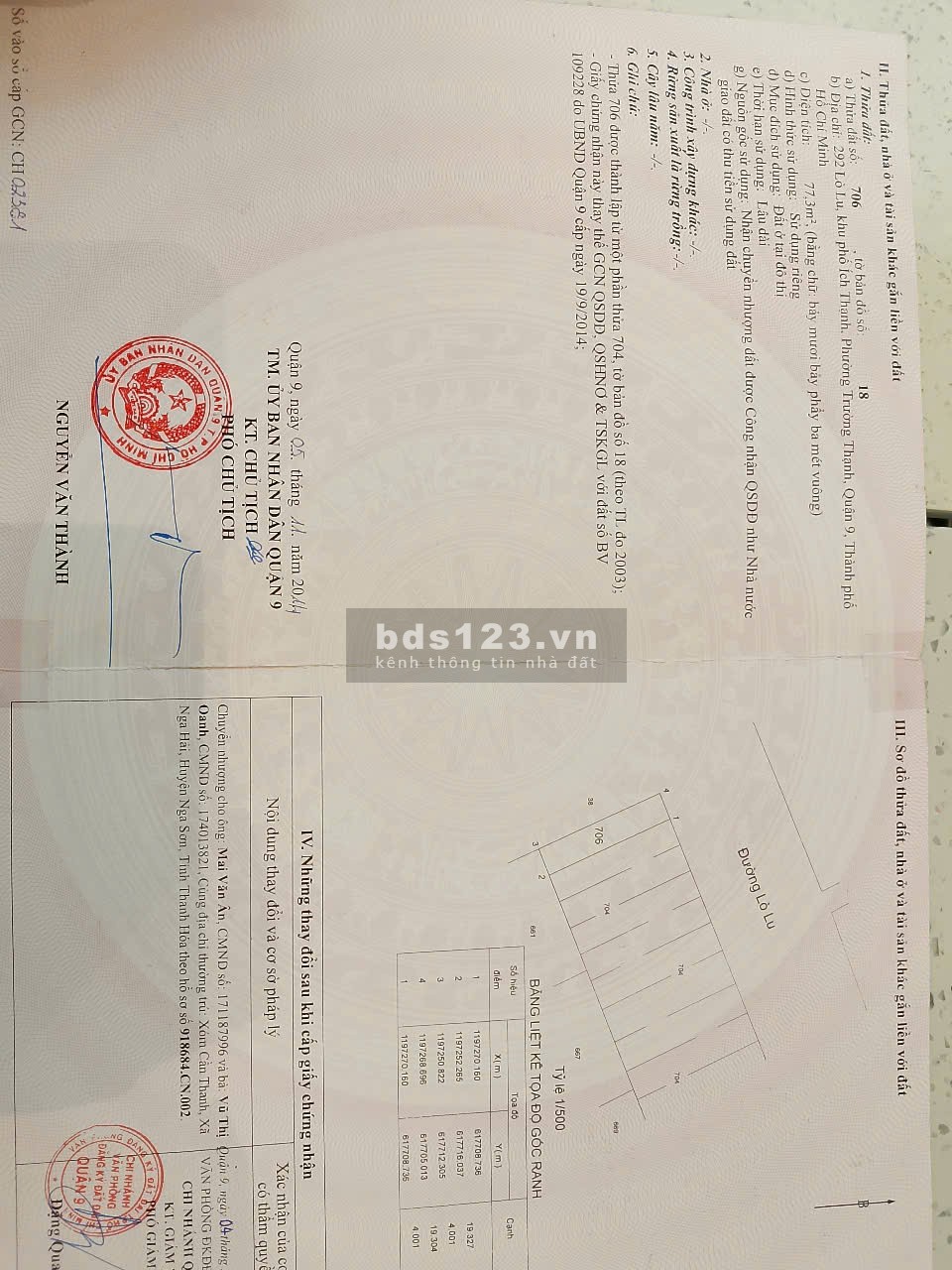 Chỉ 7,2 tỷ bán nhà mặt tiền đường Lò Lu - Gía siêu hot