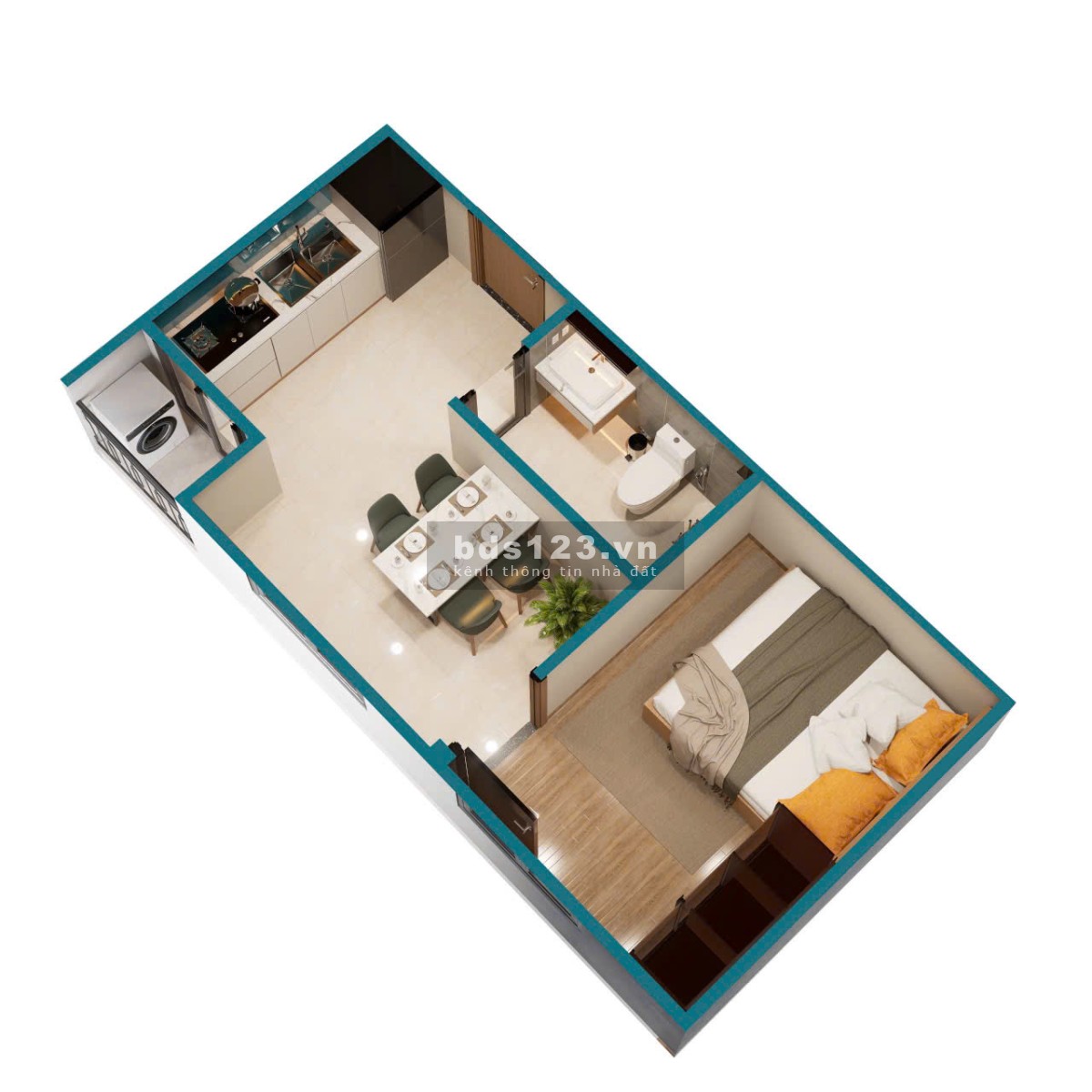 Mở bán Căn hộ H'House 3 Đường Vườn Lài, An Phú Đông, Quận 12 - 1ty2/căn - full nội thất cao cấp,