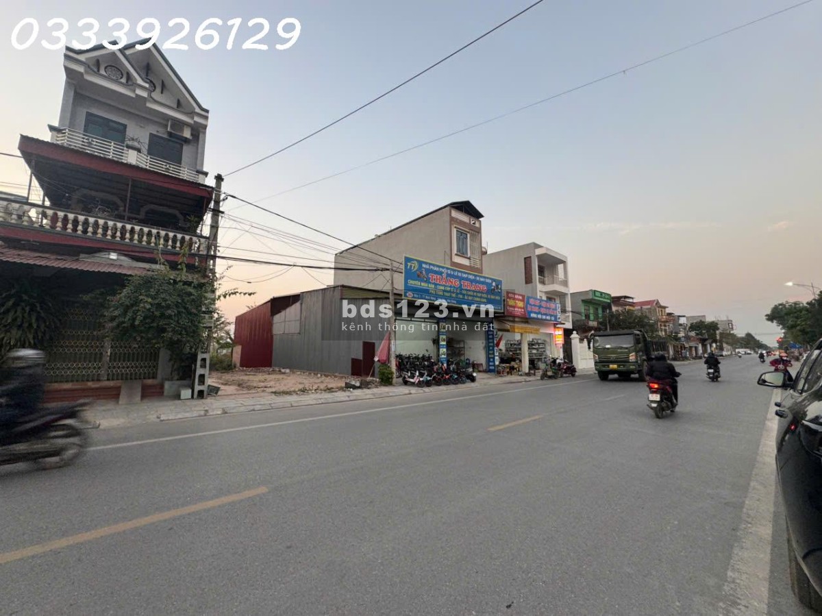 Bán lô đất mặt tiền hơn 7M nằm trên tỉnh lộ 298, Bích Động, TX.Việt Yên, Bắc Giang