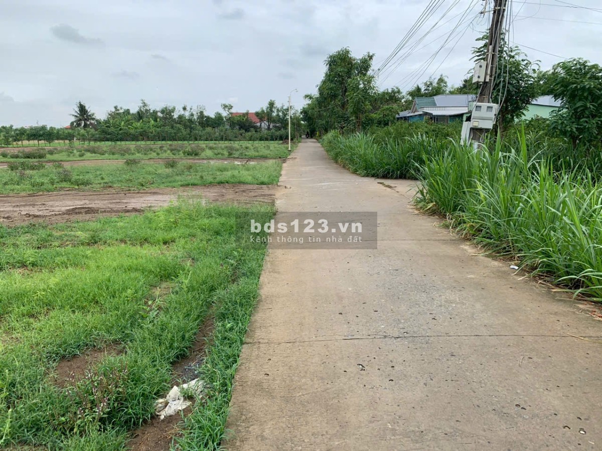 Bán 212m2 đất thổ cư đường Nguyễn Thìn, giáp ranh Thành Phố Gò Công, đã sổ rồi, 430tr thương lượng.