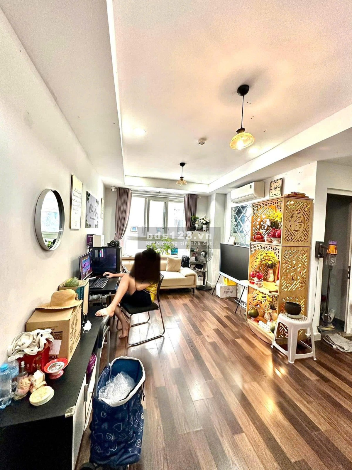 Chung cư Sông Đà Tower, 14b Kì Đồng, P9, Q3, 58m2, Nội Thất, 10tr5/tháng.