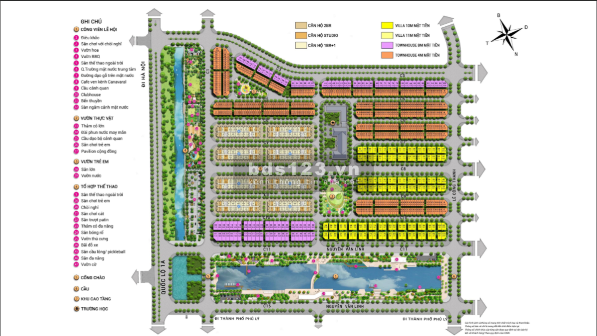 Căn hộ duplex sang trọng trong quần thể khu đô thị sinh thái của CĐT Sun Group