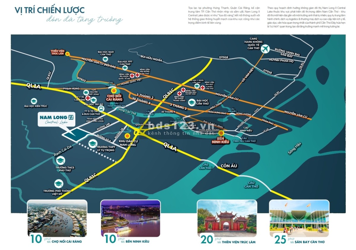 Ưu đãi vàng chỉ có tại Nam Long II Central Lake