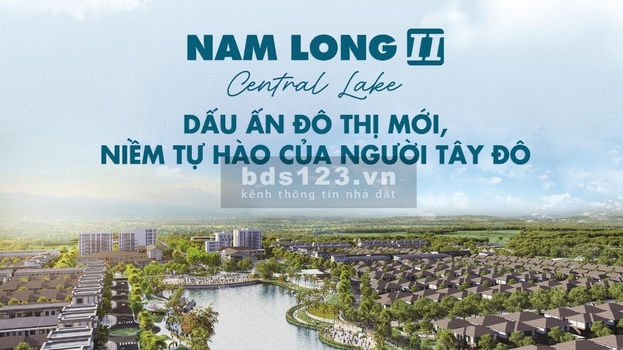 Đất Nền - Biệt Thự - Shophouse Đẹp Nhất Nam Long II Central Lake Cần Thơ