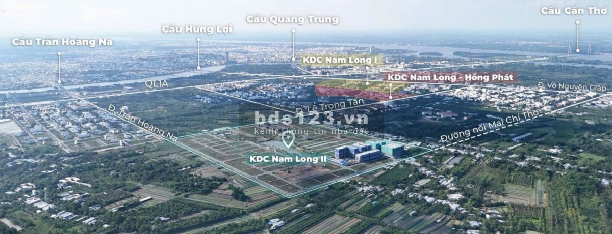 Đất Nền - Biệt Thự - Shophouse Đẹp Nhất Nam Long II Central Lake Cần Thơ
