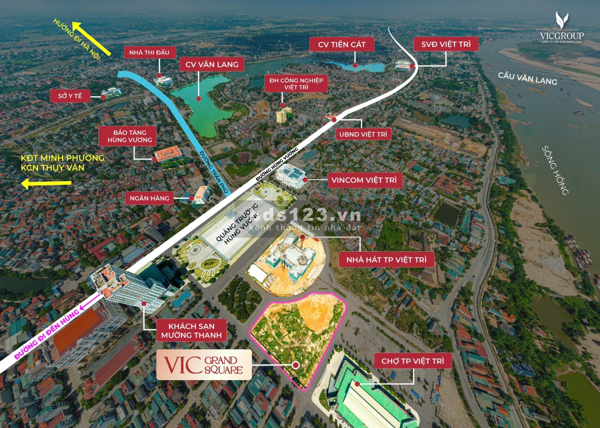 Căn STUDIO cuối cùng tại VIC Grand Square Việt Trì