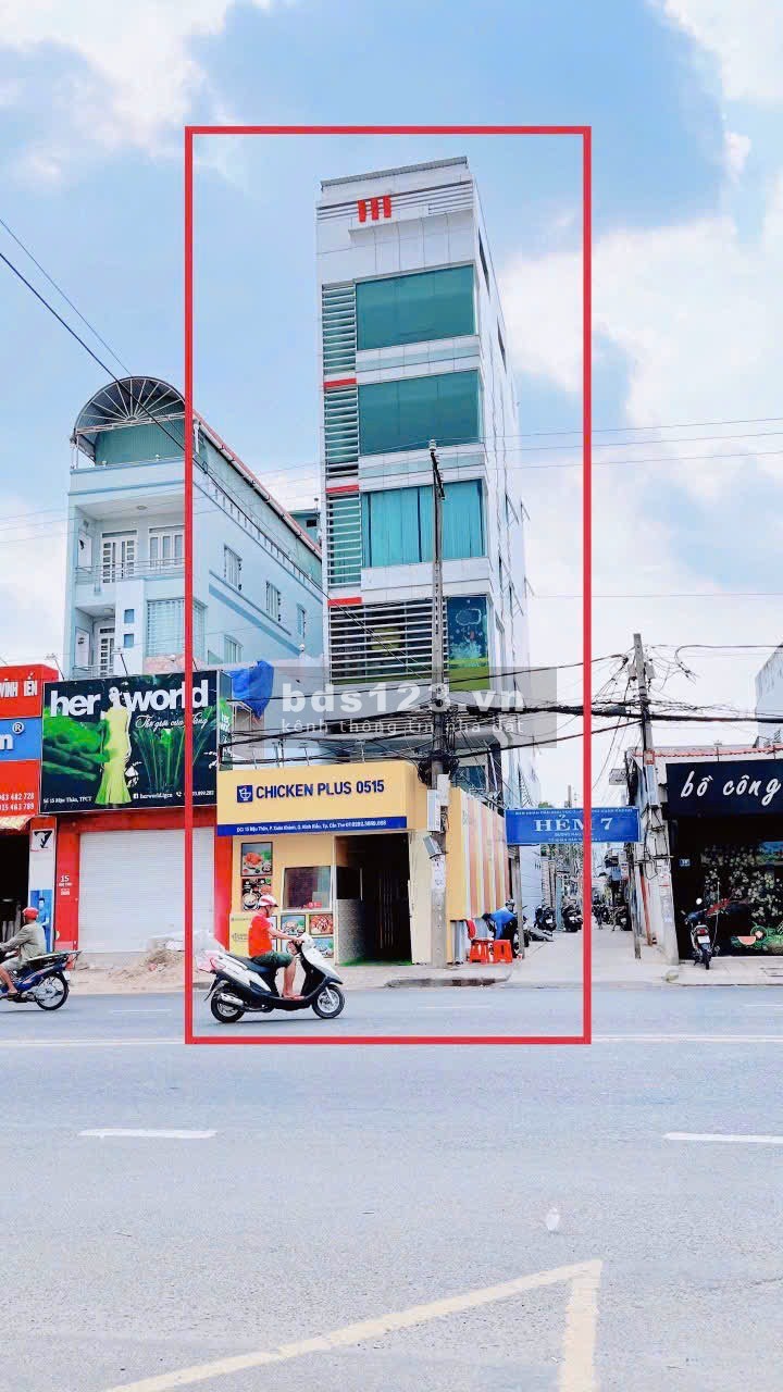 Cho thuê nhà 5 tầng góc hẻm Mậu Thân, Ninh Kiều, Cần Thơ