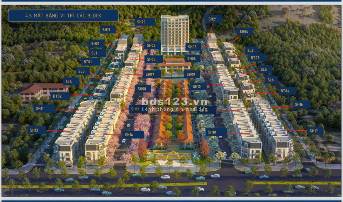 Chính chủ cần bán căn shophouse ngay cạnh quốc lộ 6