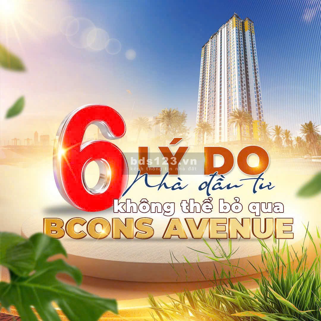 Bcons Avenue - Dự án thứ 12 của tập đoàn Bcons
