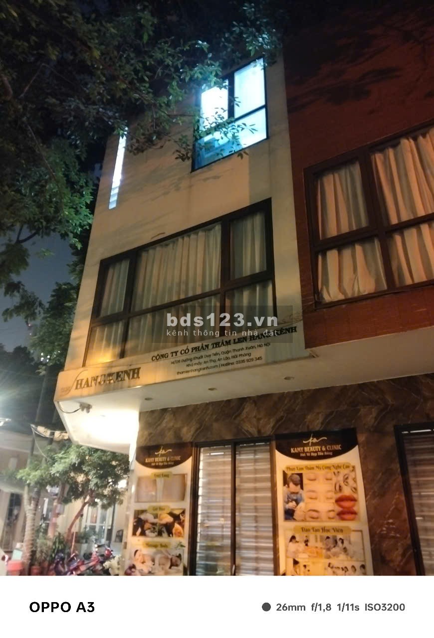 Bán Nhà Phố Ngụy Như Kon Tum Thanh Xuân 52 m2 x 7 Tầng