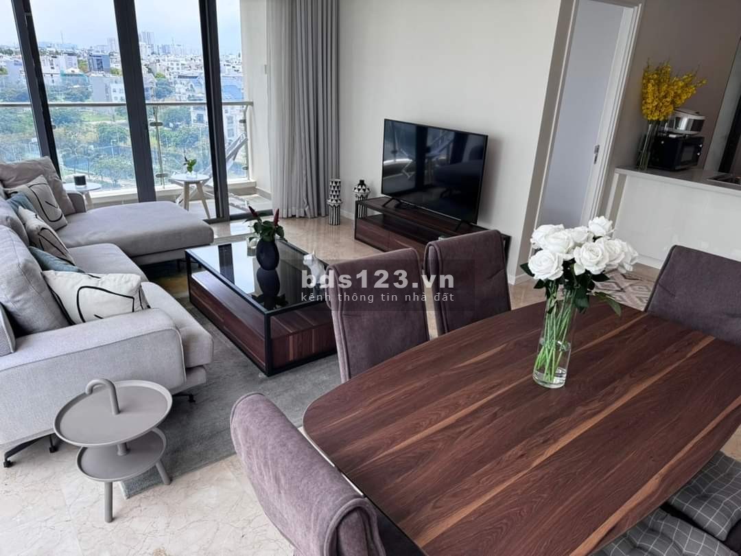 ️ Đảo Kim Cương cho thuê căn hộ 3PN View sông Sài Gòn ️