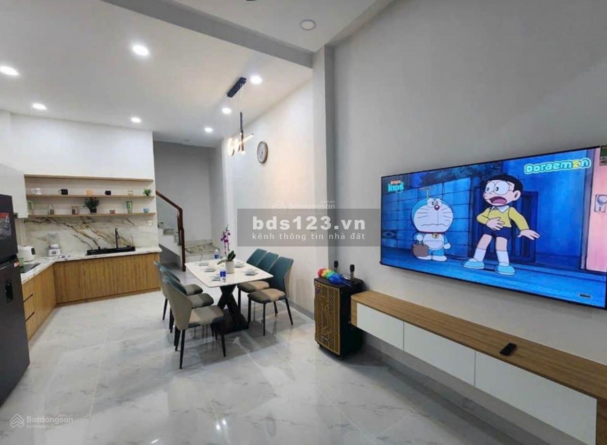 Bán nhà khu Tên Lửa - Bình Tân (ngang 5X16m) 80m2, 4 tầng, 4PN, 5WC, đã hoàn công, SHR