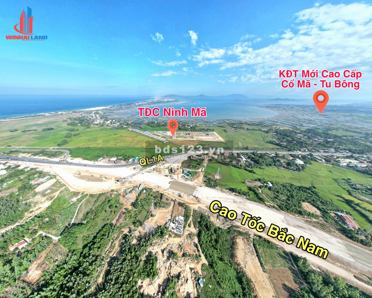Bán đất hướng biển, TĐC Ninh Mã, KKT Vân Phong